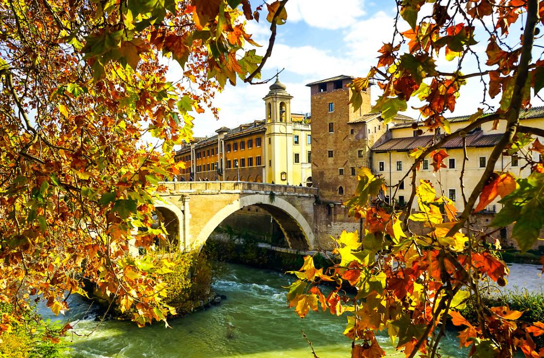 foliage Roma autunno